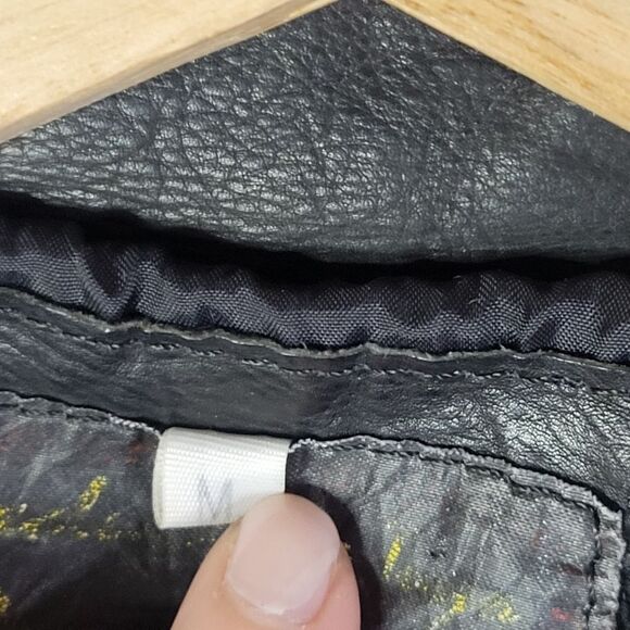 Fitted 80s Black Leather Women's Jacket - Picture 3 of 14